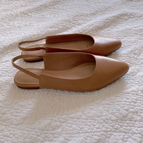 Madewell Shoes - Madewell Leather Slingbacks